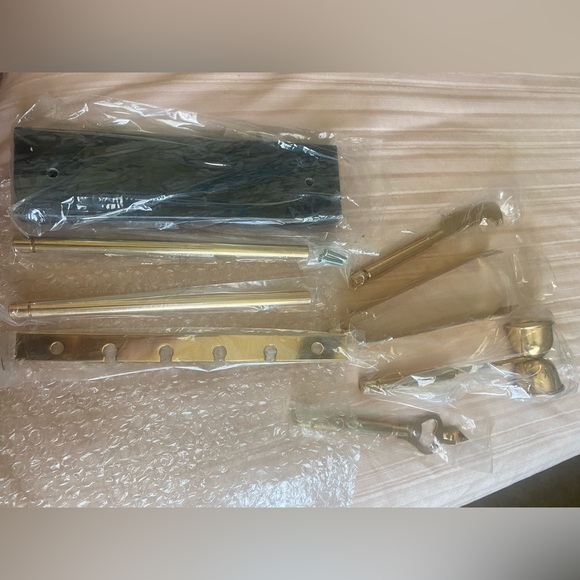 Midcentury Marble and Brass Plated Bar Tool Set By Shelton-Ware, Made in Taiwan - Picture 6 of 8